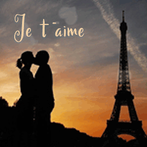 Gif animé je t'aime Paris